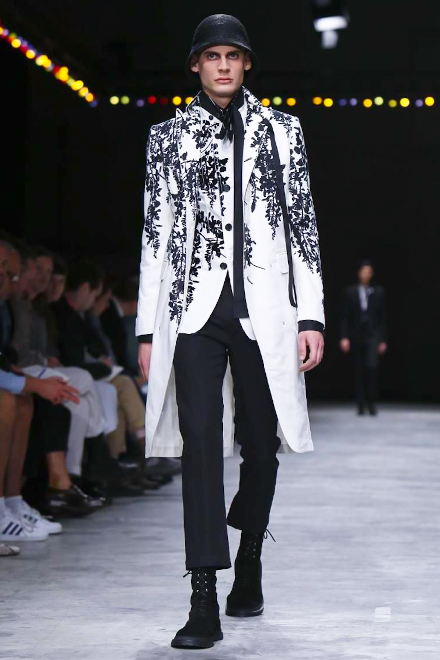 ANN DEMEULEMEESTER 2014SS ストライプジレ XS Soft Tulle Black Bodysuit – La Garçonne