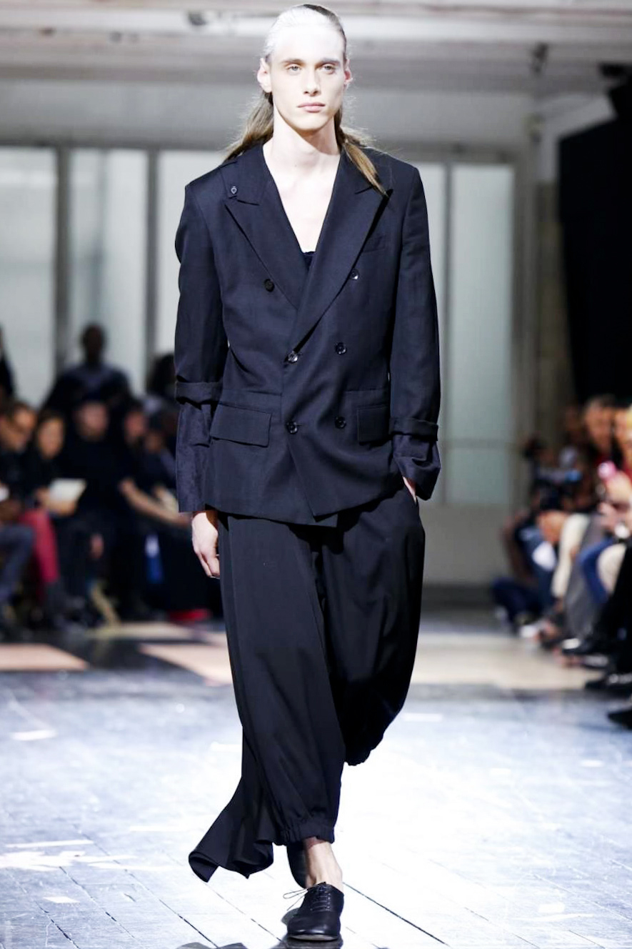 Yohji Yamamoto 20aw ルック14シャツ - Yohji Yamamoto POUR HOMME 