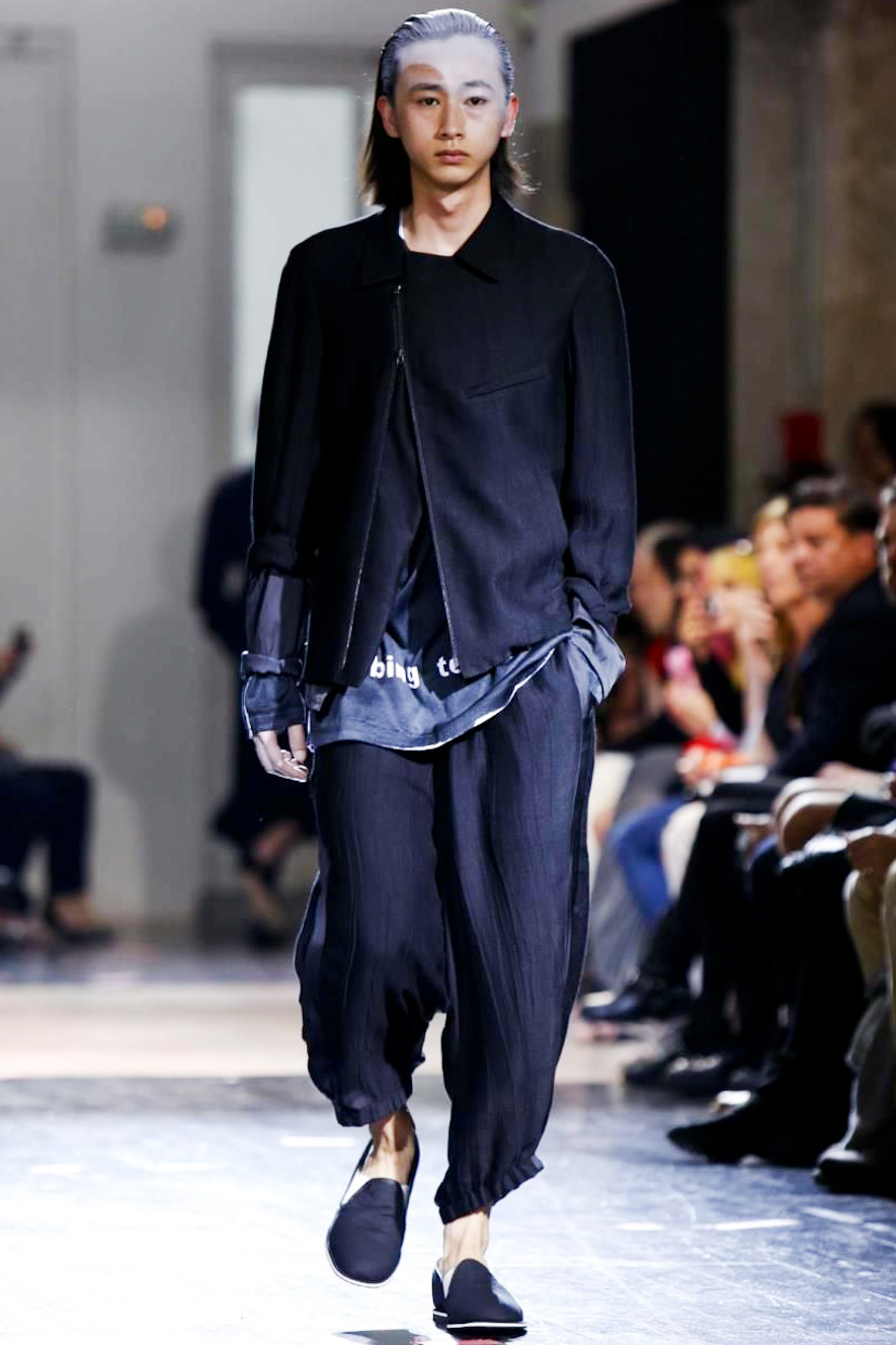 Yohji Yamamoto 20aw ルック14シャツ - Yohji Yamamoto POUR HOMME 