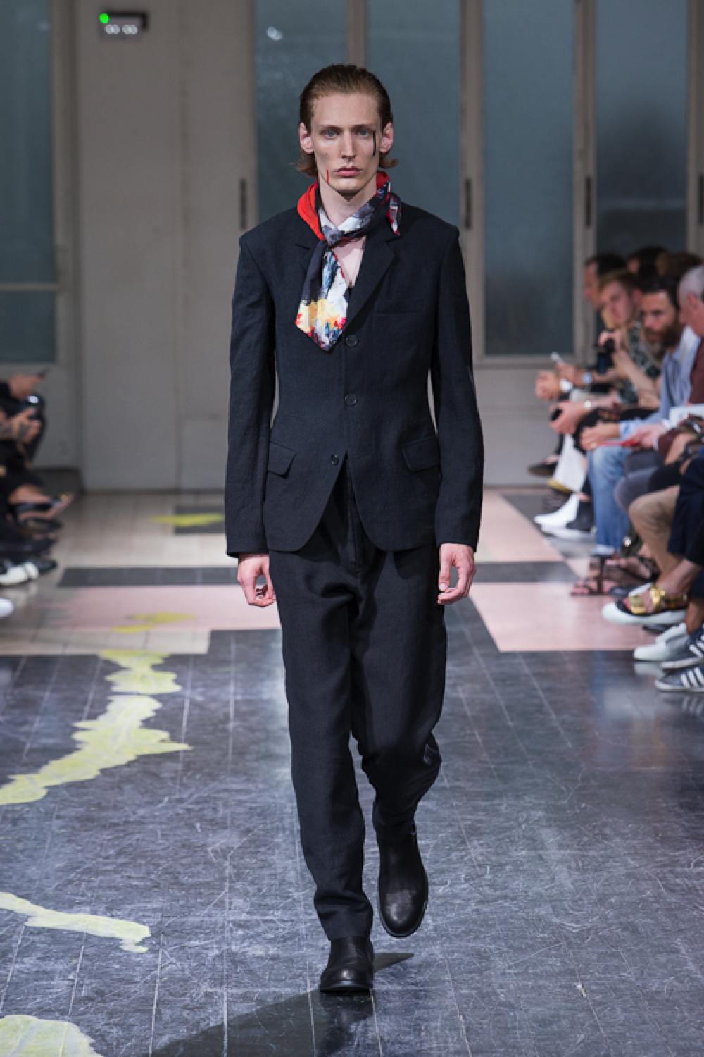 セットアップ】Yohji Yamamoto 16ss look12