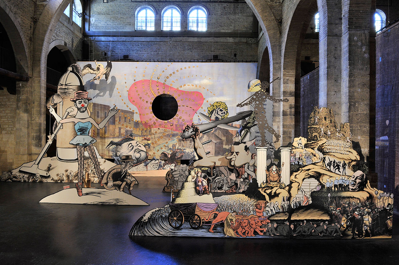 Jim Shaw distorts your senses: the cult American artist takes over