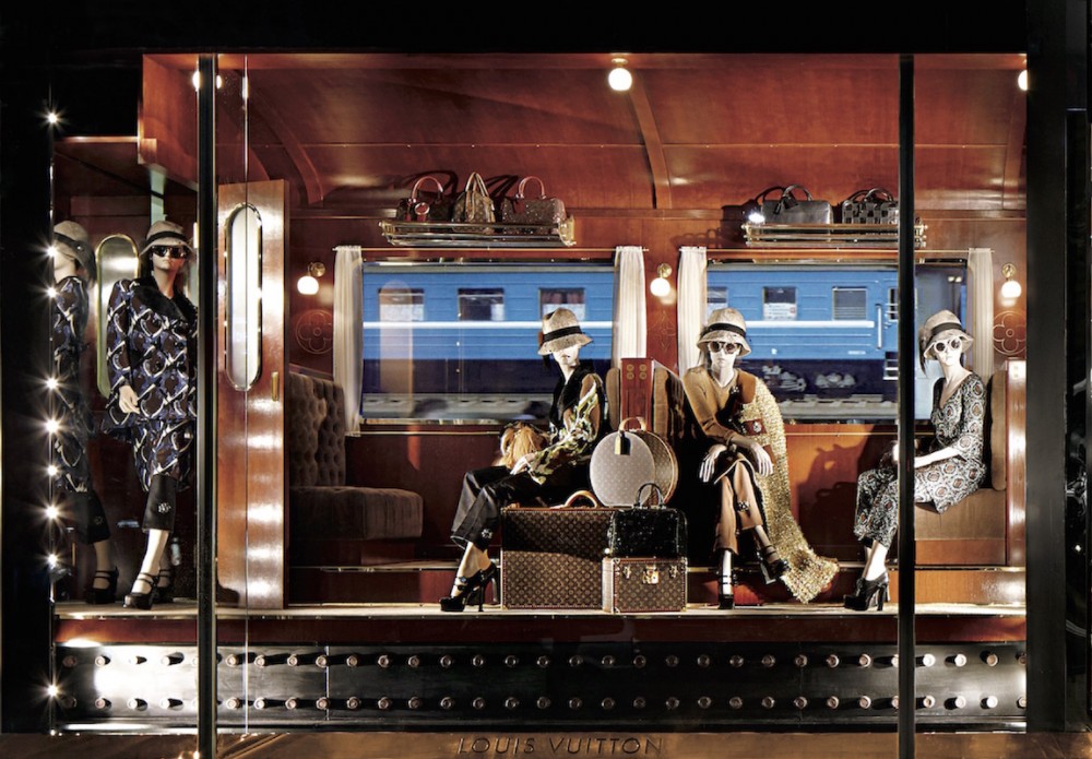 Louis Vuitton celebrates its legendary window art with a new