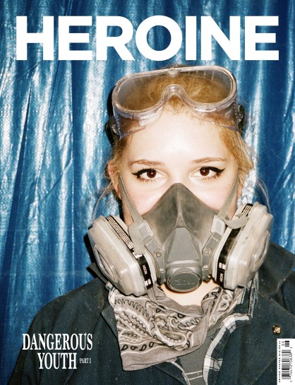 Ari Marcopoulos shoots the cover of the new HEROINE – out now – HERO