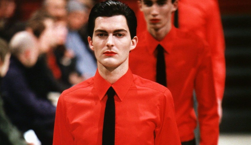 RAF SIMONS ブラック ネクタイ RAF SIMONS ブラックネクタイ1998-1999AW