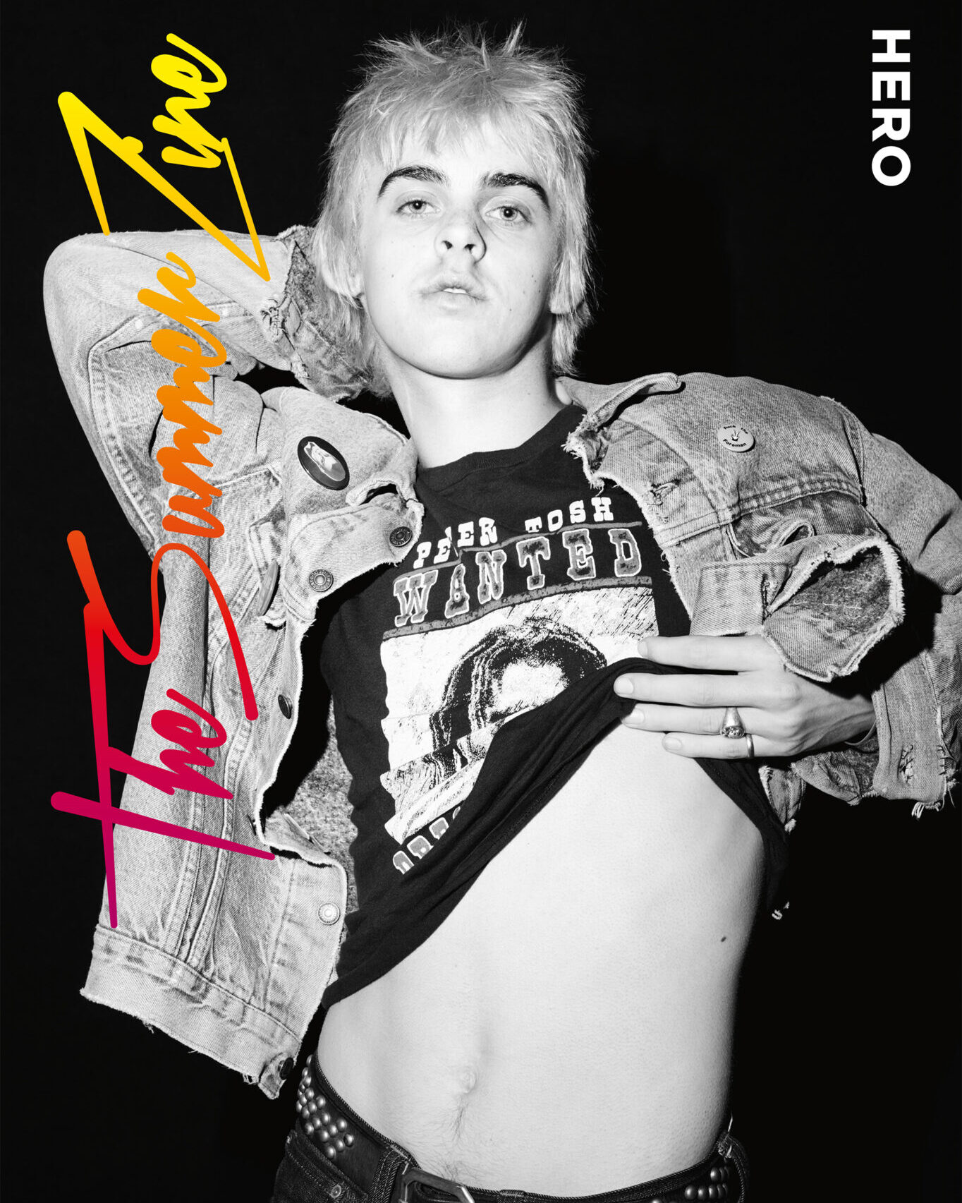 アート・デザイン・音楽 HERO MAGAZINE S/S 14 Hedi Slimane Earl Cave by Hedi Slimane on the cover of the HERO Summer Zine