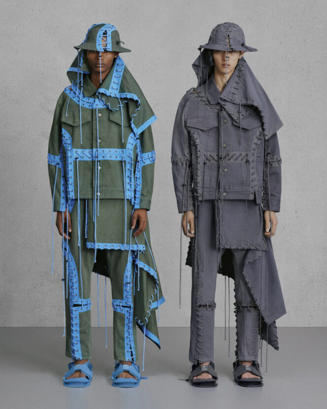 Craig green ニット CRAIG_GREEN_AW23_SS24_LOOK_09a