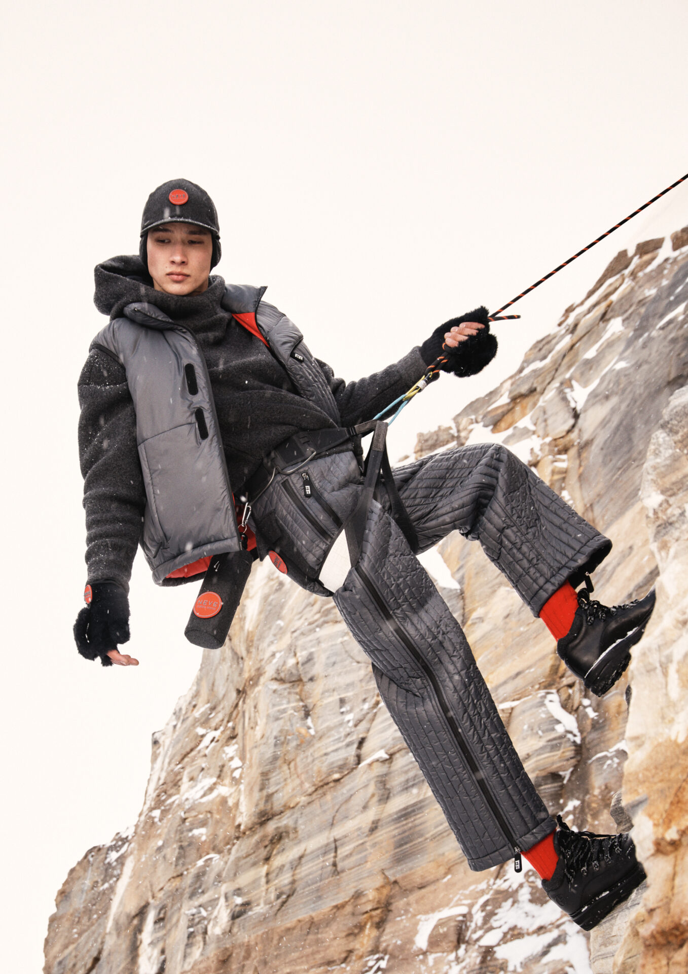 Wonton Giorgio Armani Neve ナイロンジャケット Bomber jacket with goose-down padding | Giorgio Armani