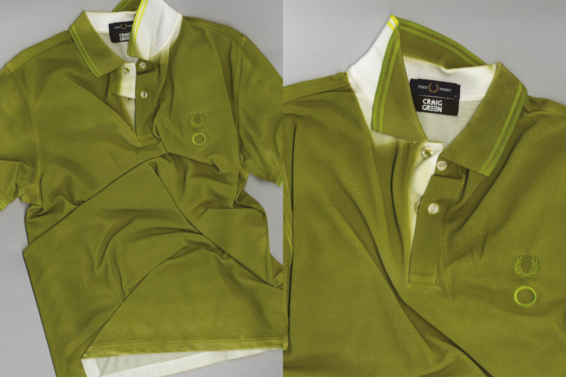 コラボ！【Fred Perry】x Craig Green Tennis Fred Perry Shirt Fred Perry Men's x Craig Green Tennis Polo Shirt in Chalk