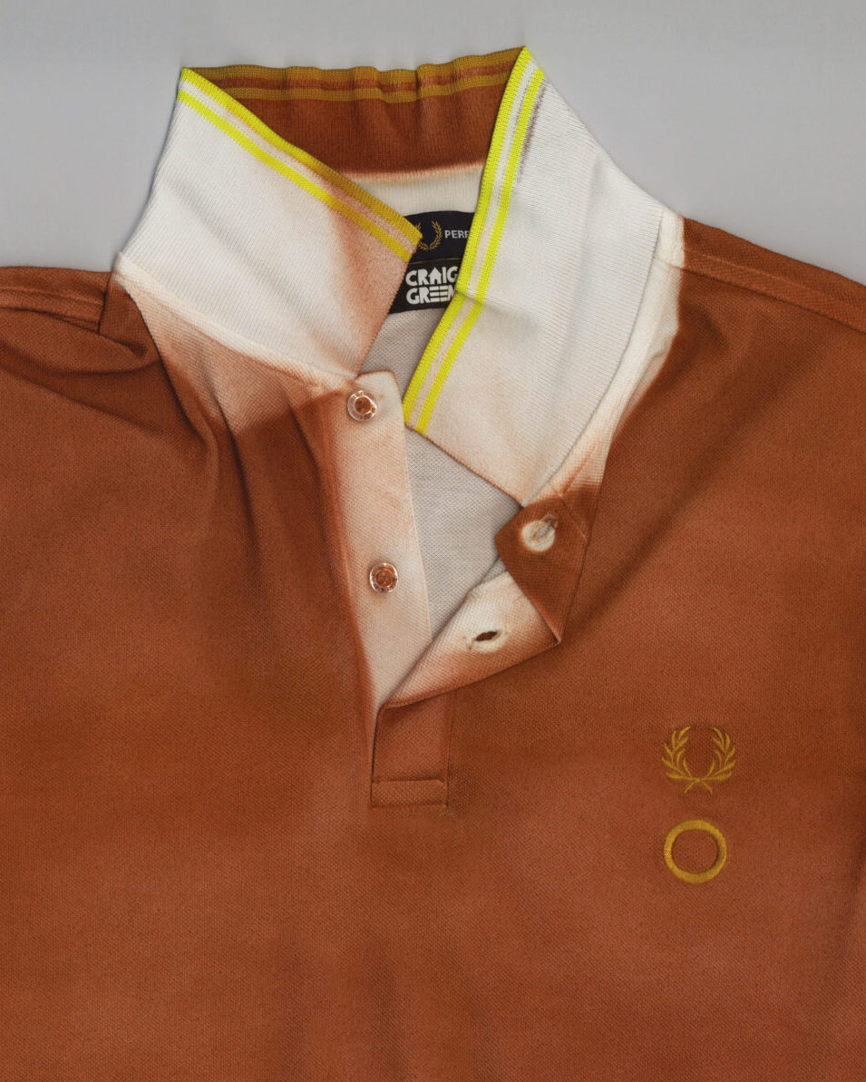コラボ！【Fred Perry】x Craig Green Tennis Fred Perry Shirt Craig Green Tennis Fred Perry Shirt - Chalk / Tennis Yellow