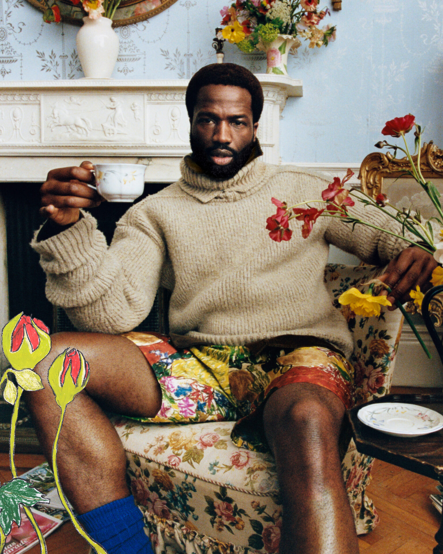 Burberry and Highgrove Gardens' new collection lives in a very big