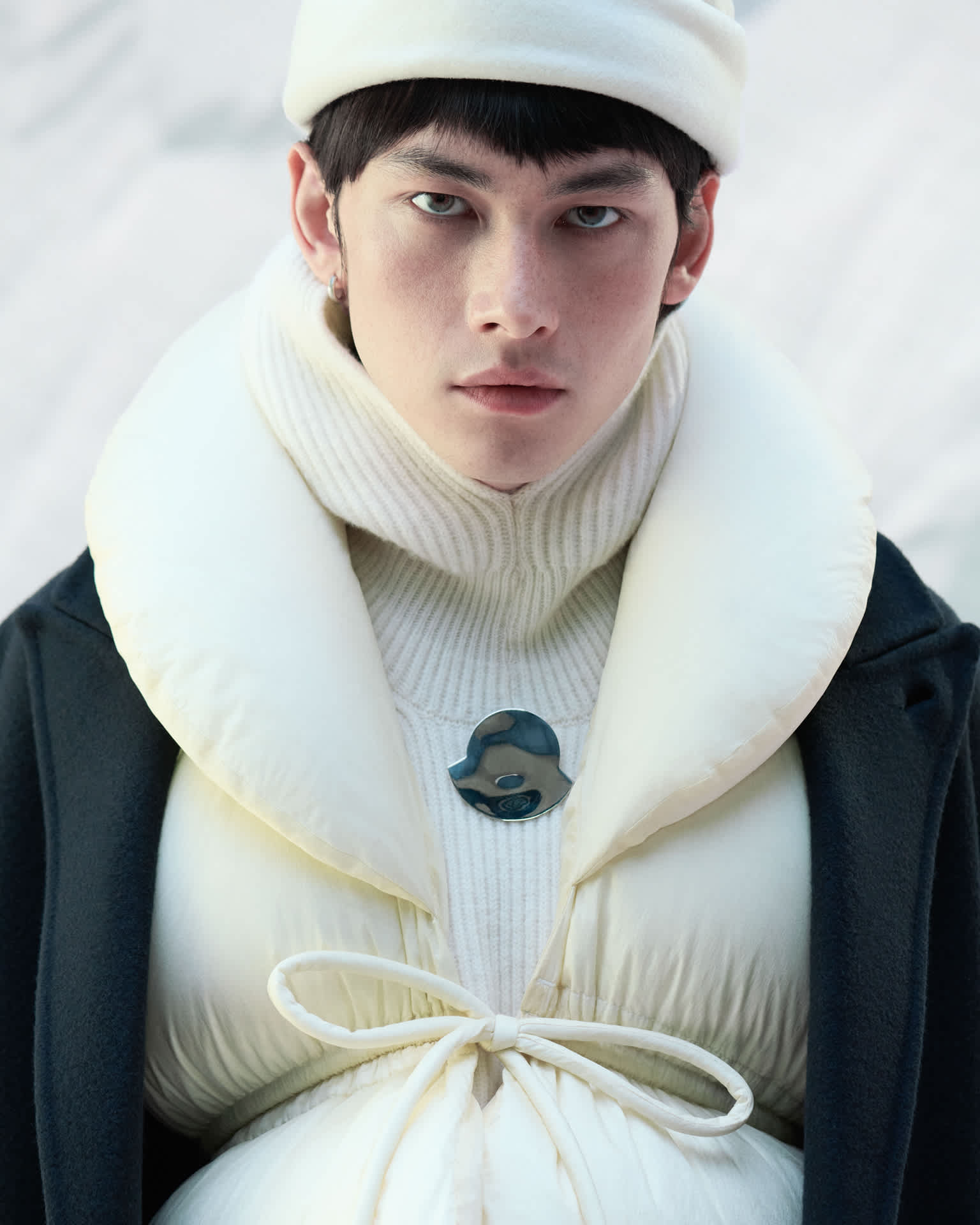 Moncler and Jil Sander create abstract shapes inspired by nature