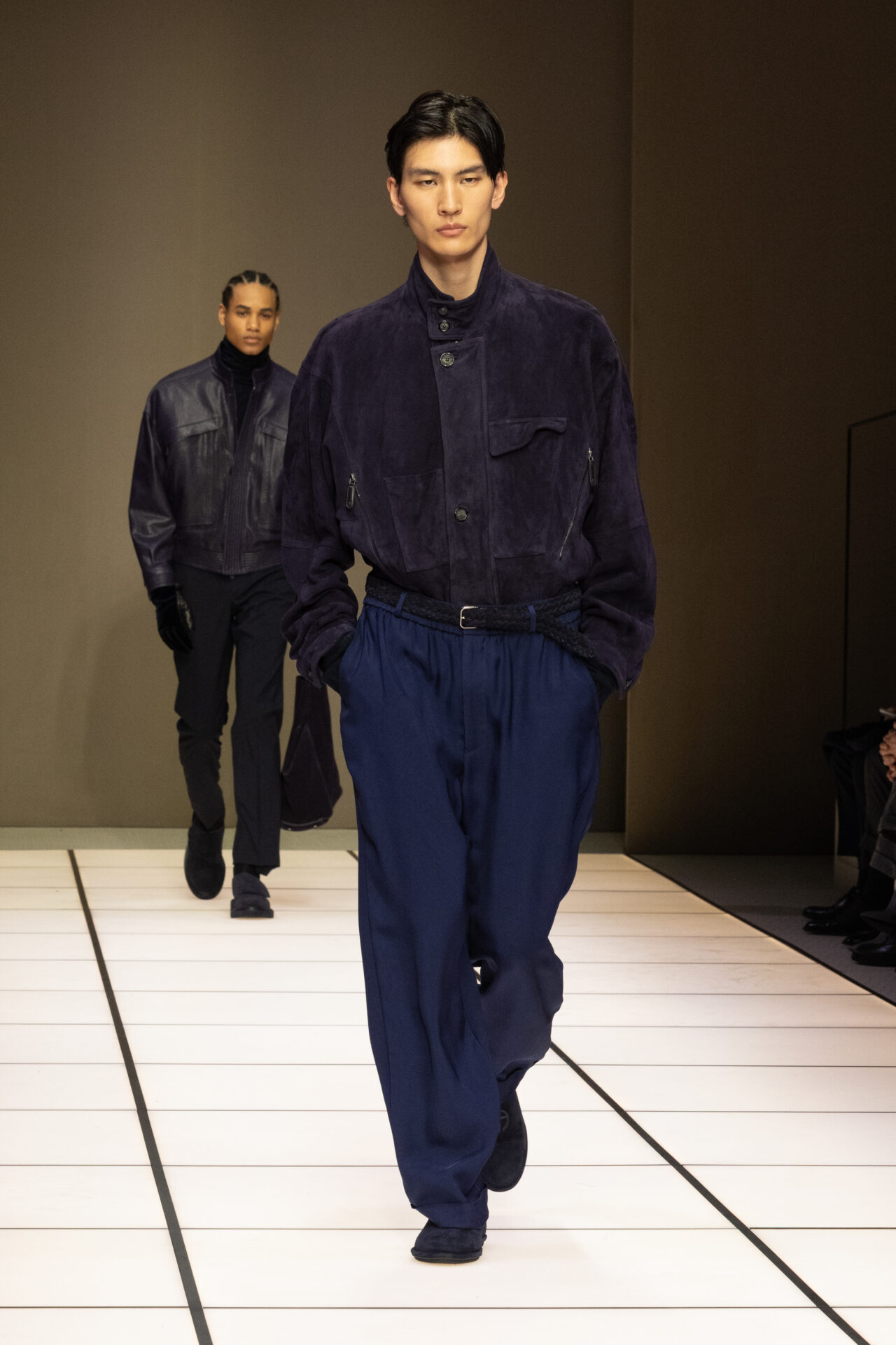 Leo Dell'Orco's Giorgio Armani debut followed suit – HERO