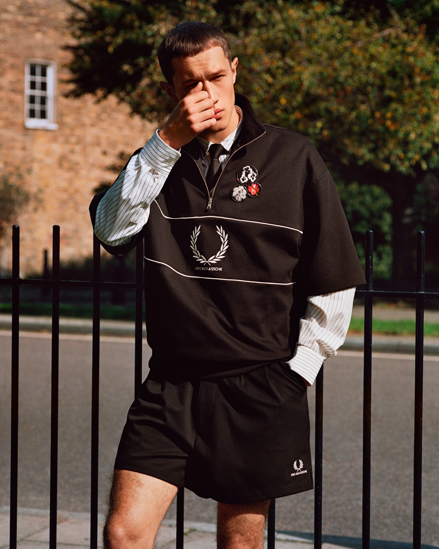 Kris Van Assche's Fred Perry collaboration reconstructs the