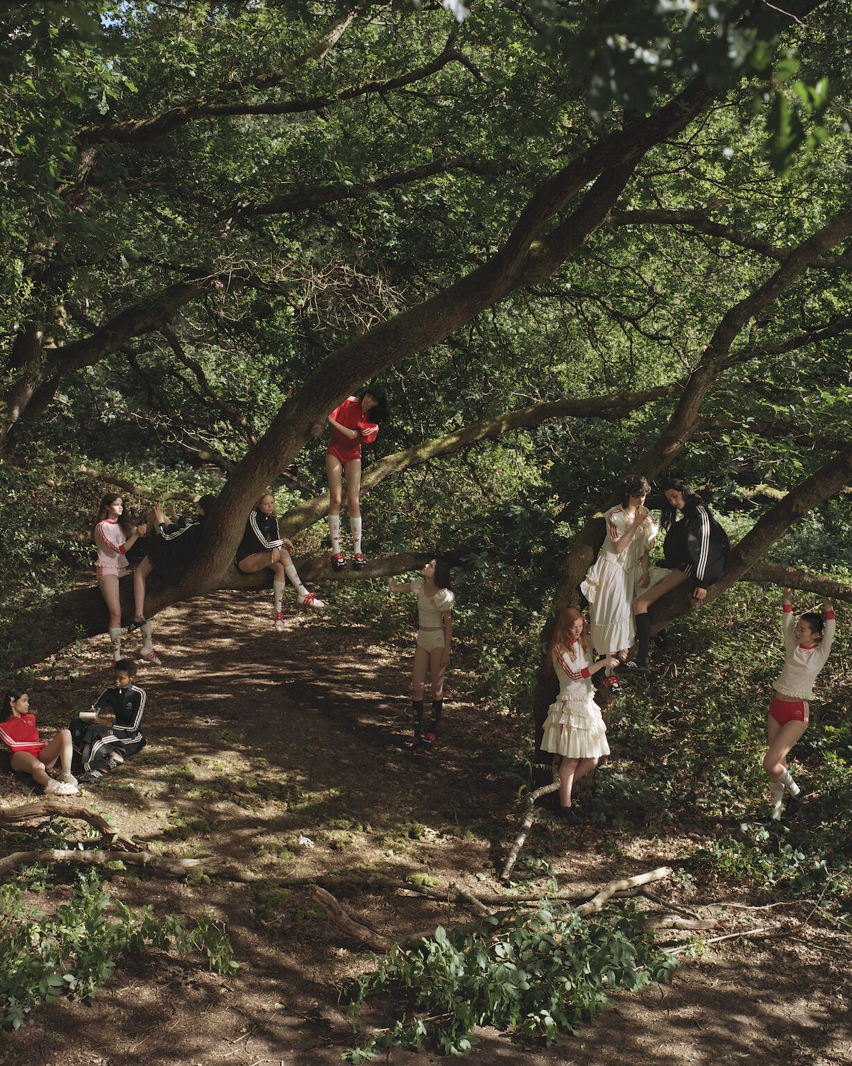 Explore the whimsical youth of Simone Rocha's new adidas Originals